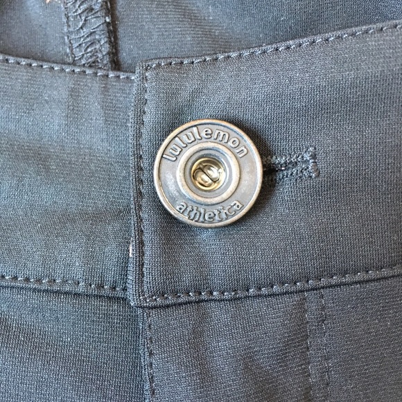 lululemon black button top pants - Picture 6 of 7